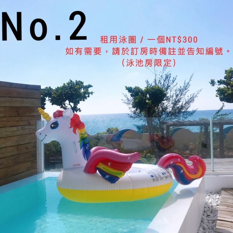後面有灣hooope Inn Checheng Exteriér fotografie